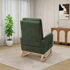Ergonomic High Back Rocking Chair with Adjustable Footrest - image 39