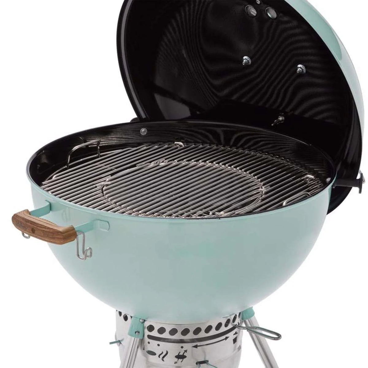 Weber 22-inch Charcoal Grill Rock N Roll Blue - image 2