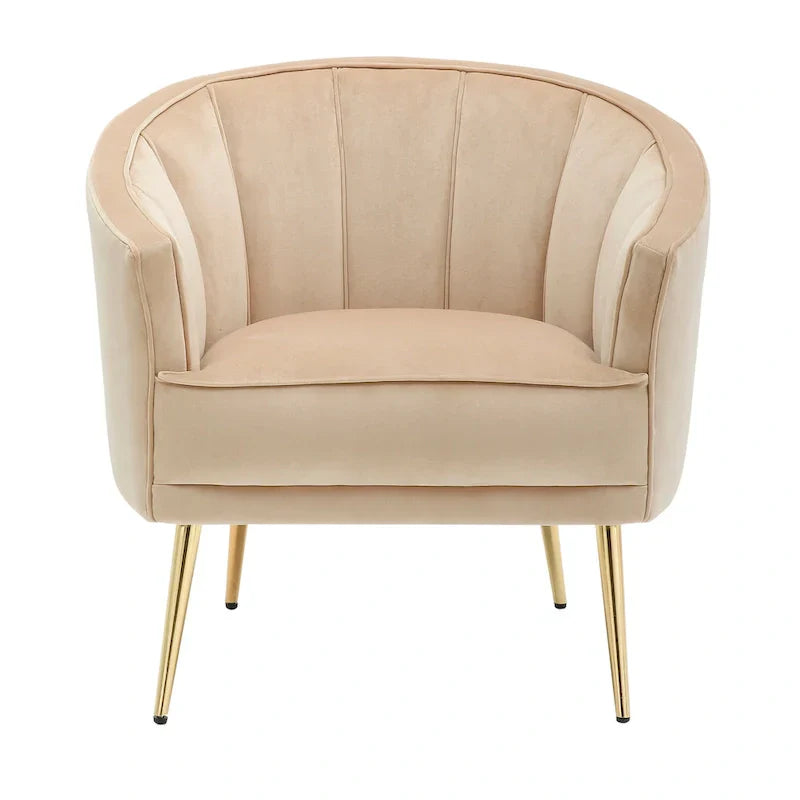 Randolf Velvet Accent Chair in Silver Orchid - image 20