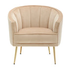 Randolf Velvet Accent Chair in Silver Orchid - image 20