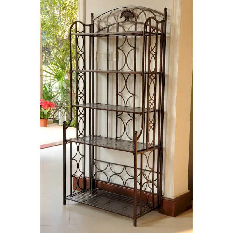 Mandalay 5-Tier Iron Baker's Rack - image 8