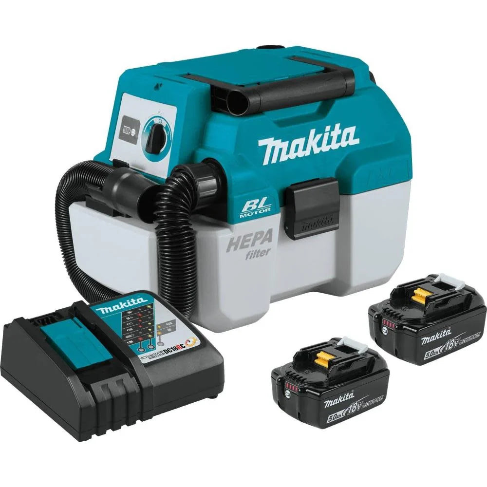 Makita 18V LXT 2 Gallon HEPA Portable Wet/Dry Dust Extractor/Vacuum Kit XCV11T from Makita - image 1