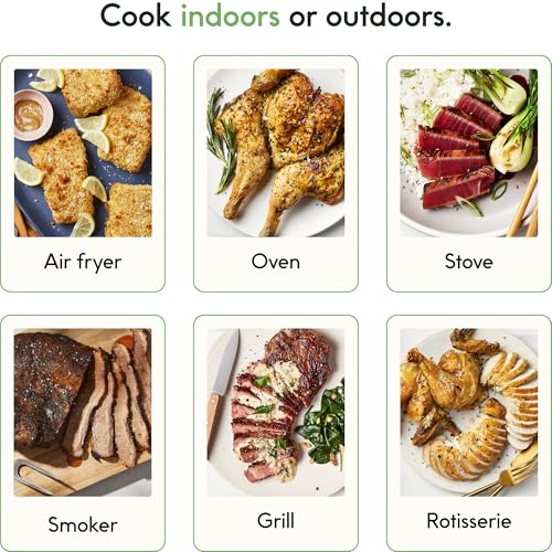 CHEF iQ Sense Smart Wireless Meat Thermometer with 3 Ultra Thin Probes, Unlimited Range Bluetooth Meat Thermometer, Digital Food Thermometer - image 5