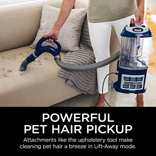 2025 Shark NV360 Navigator Lift-Away Deluxe Upright Vacuum with Large Dust Cup Capacity, HEPA Filter, Swivel Steering, Upholstery Tool & Crevice Tool, Blue - image 6