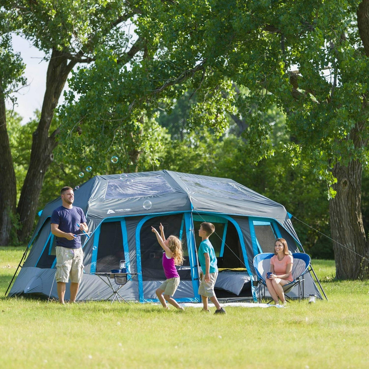 Ozark Trail 10-Person Dark Rest Instant Cabin Tent - image 4