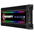 Taramps THE BIG BOSS 8 BASS BLACK 1 - CH 8000W RMS 0.5 - 2 Ohms RGB Car Amplifier - image 3