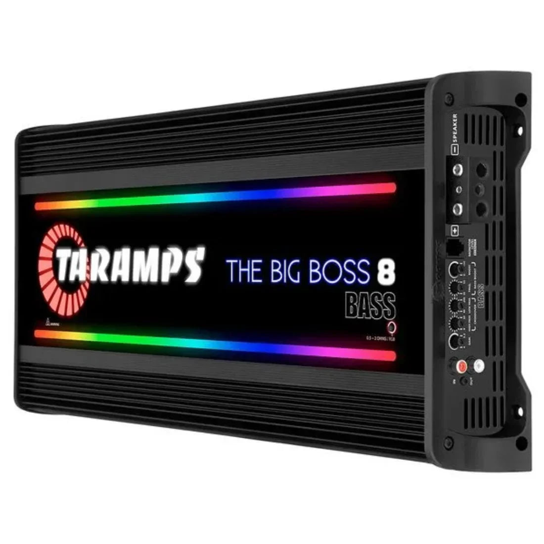 Taramps THE BIG BOSS 8 BASS BLACK 1 - CH 8000W RMS 0.5 - 2 Ohms RGB Car Amplifier - image 3