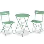 Best Choice Products 3-Piece Small Bistro Set, Folding Patio Furniture Set of 2 Chairs and Table - Black - image 53