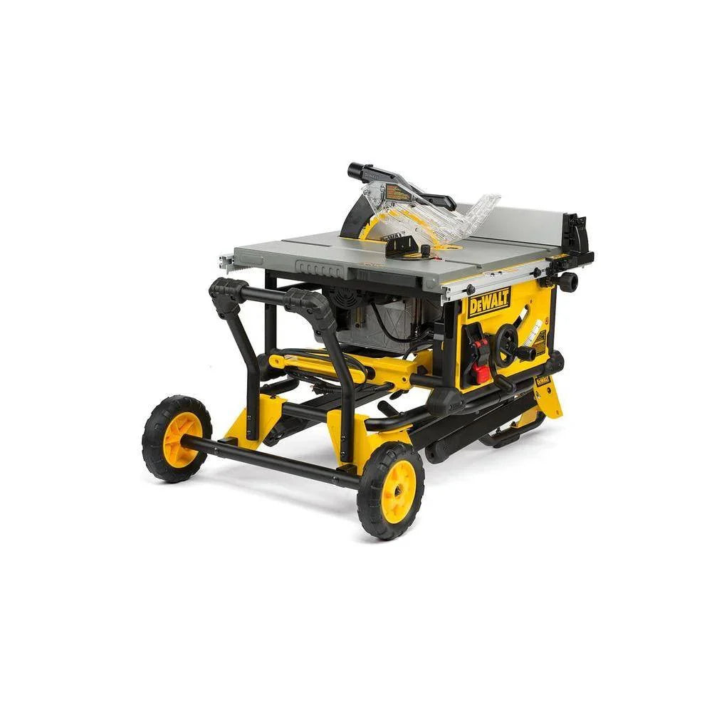 15 Amp Corded 10-inch Construction Site Table Saw with Rolling Stand DWE7491RS - image 11