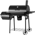 Devoko Charcoal Grill, Outdoor BBQ Grill with Offset Smoker and Side Table for Garden and Parties - image 1