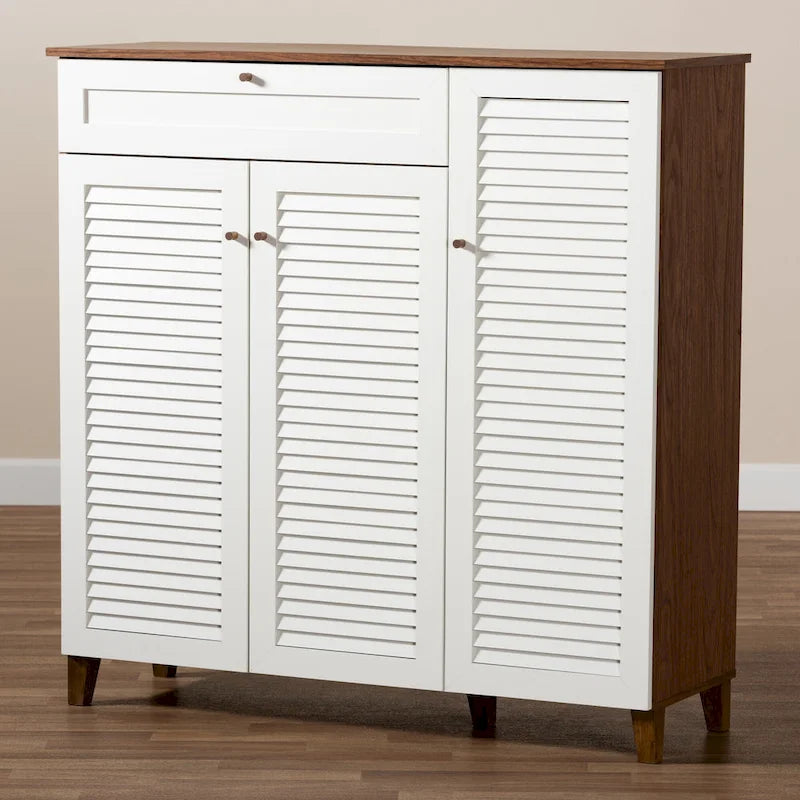 Carson Carrington Agnew Modern 11-Shelf Shoe Storage Cabinet - image 4