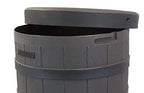 50-Gallon Outdoor Rain Barrel with Wood-Look Finish - image 3