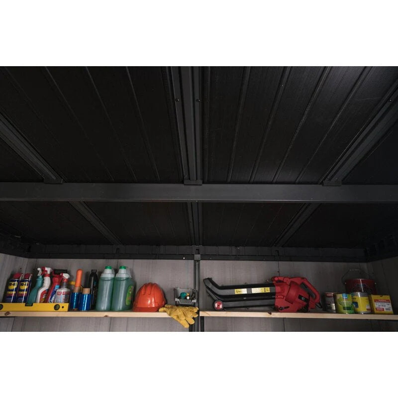 Artisan 9 ft. W x 7.5 ft. D Plastic Storage Shed - image 11