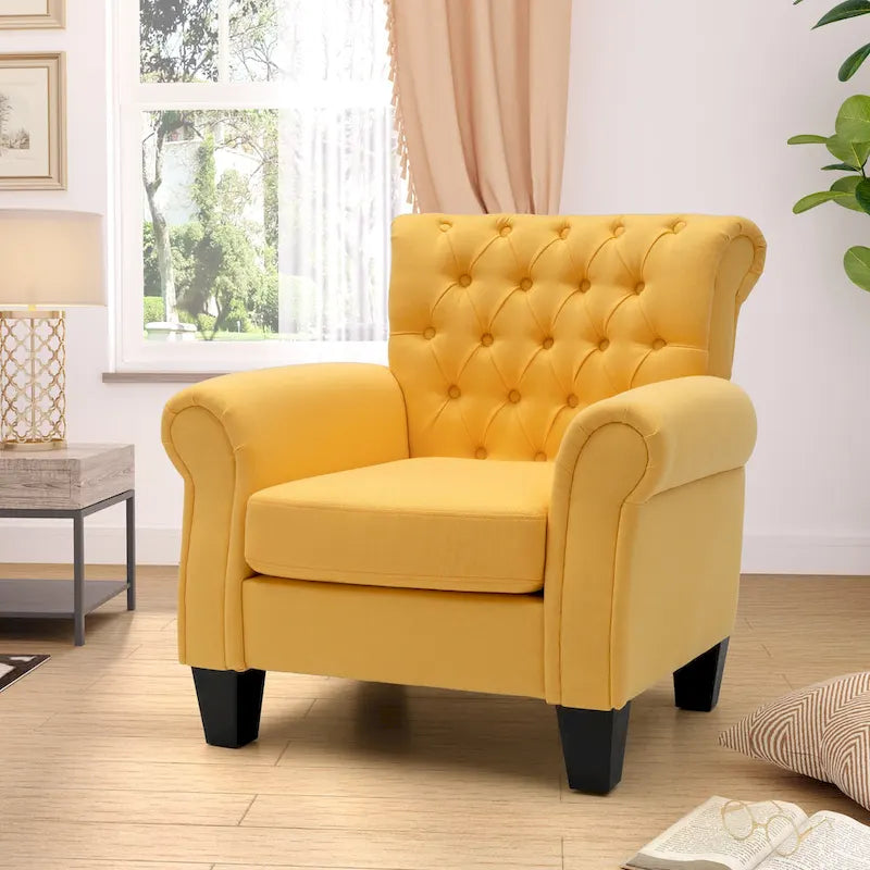 Pellebant Contemporary Club Armchair - Stylish Accent Chair for Living Room - image 36