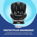 Extend2Fit Convertible Baby Car Seat, Rear and Forward Facing, Adjustable Extension Panel for Extra Legroom, Gotham - image 4