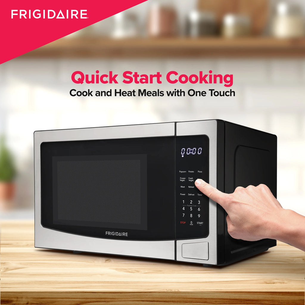 Frigidaire 1.1 Cu. Ft Countertop Microwave Oven in Stainless Steel - image 6