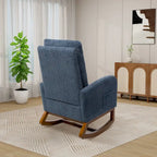 Ergonomic High Back Rocking Chair with Adjustable Footrest - image 21