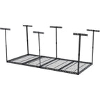 Pinypikaka 4'x8' Overhead Garage Storage Rack, 22"-40" Height Adjustable Ceiling Storage Rack 660lbs Weight Capacity - image 3
