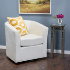 Christopher Knight Home Daymian Swivel Club Chair - Dimensions: 29" D x 30.2" W x 30.5" H - image 2