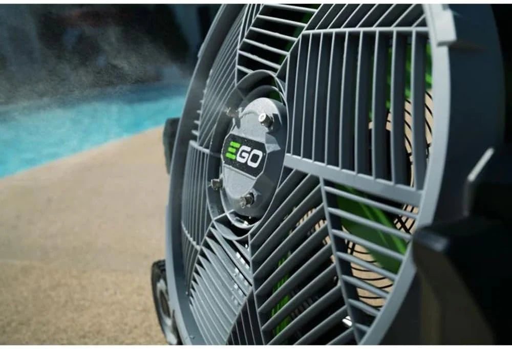 POWER+ Portable Misting Fan - 18" Outdoor Electric, 5 Speeds - image 4