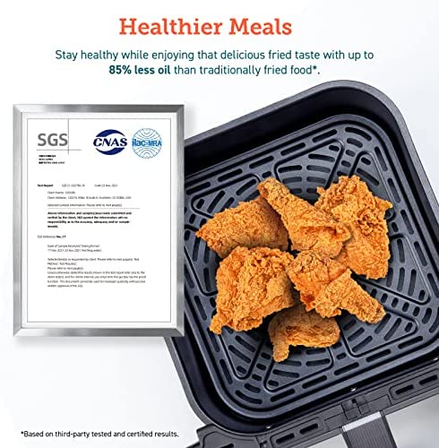 6.8-Qt. Air Fryer with Dual Heating and Smart Temperature Control - image 22