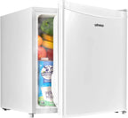 Upstreman 1.7 Cu.ft Mini Fridge with Freezer, Dorm Essentials, Adjustable Thermostat, Energy Saving, Low Noise, Single Door Compact Refrigerator for Dorm, Office, Bedroom, Red-FR17 - image 10