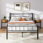 Futzca Bed Frame Featuring Headboard and Footboard - image 1