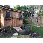Cabana 9 ft. W x 6 ft. D Wooden Storage Shed - image 5