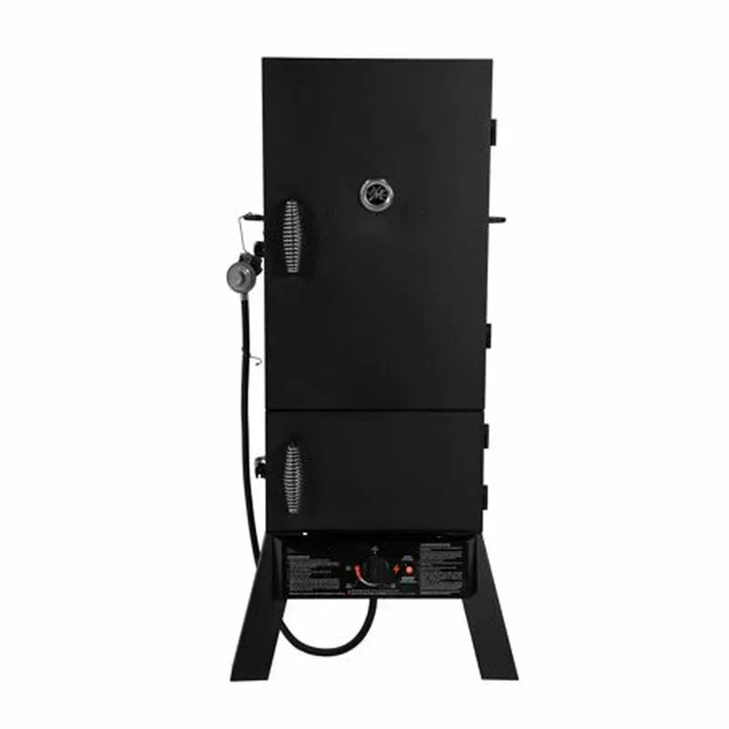 Two Door 30-inch Propane Smoker in Black - image 1