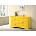 Louis Philippe 6-Drawer Dresser for Bedroom - image 1