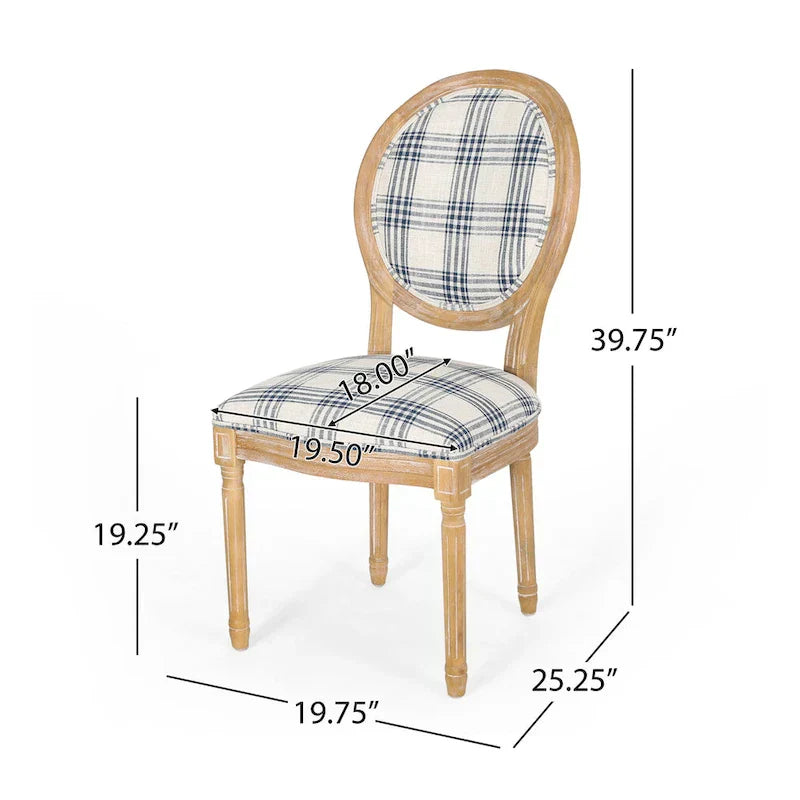 Set of 2 Phinnaeus French Country Fabric Dining Chairs by Christopher Knight Home - image 40
