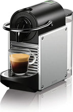 Nespresso Pixie espresso machine by DeLonghi, 19-bar pump, compact aluminum design, silver, 1100 ml - image 1