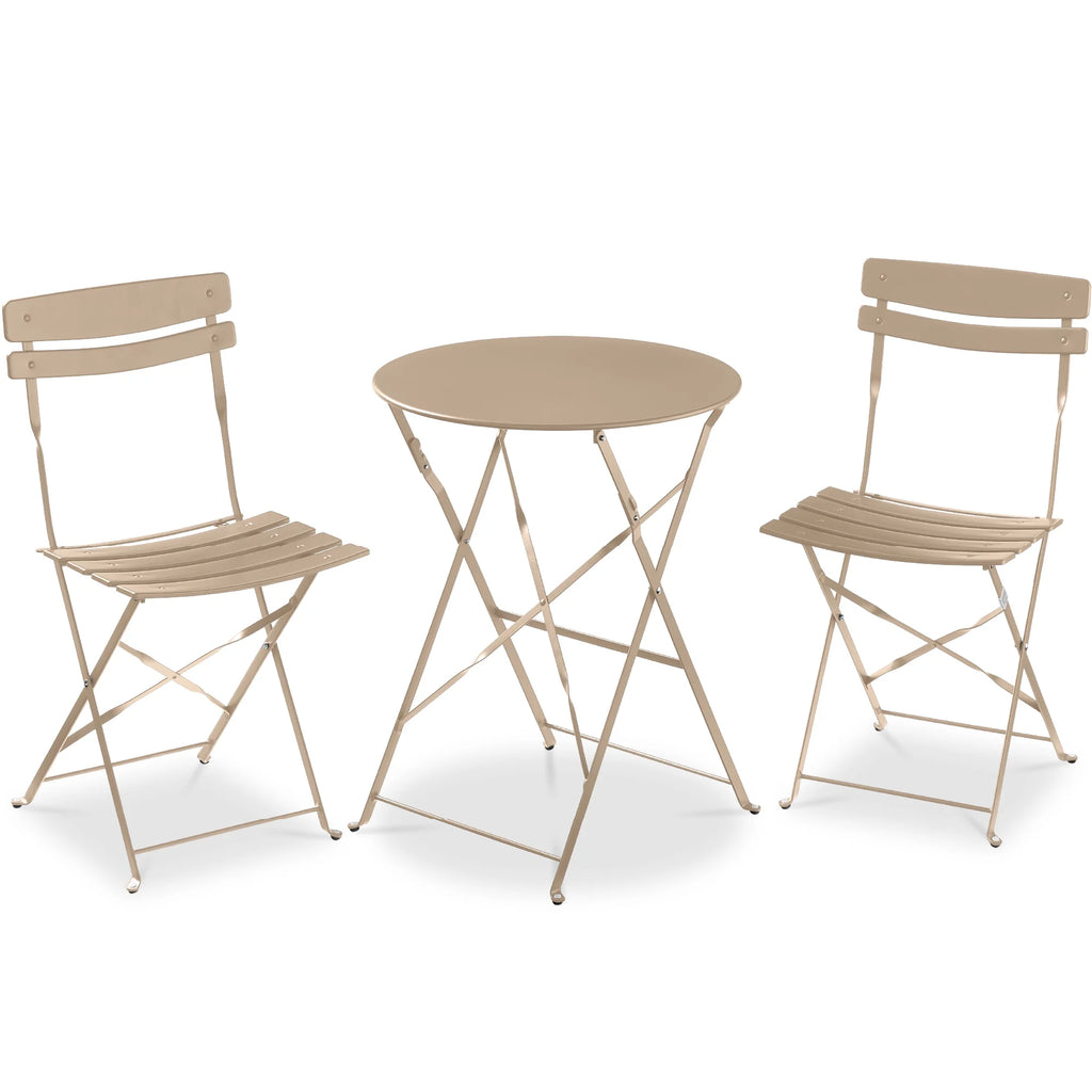 Best Choice Products 3-Piece Small Bistro Set, Folding Patio Furniture Set of 2 Chairs and Table - Black - image 164
