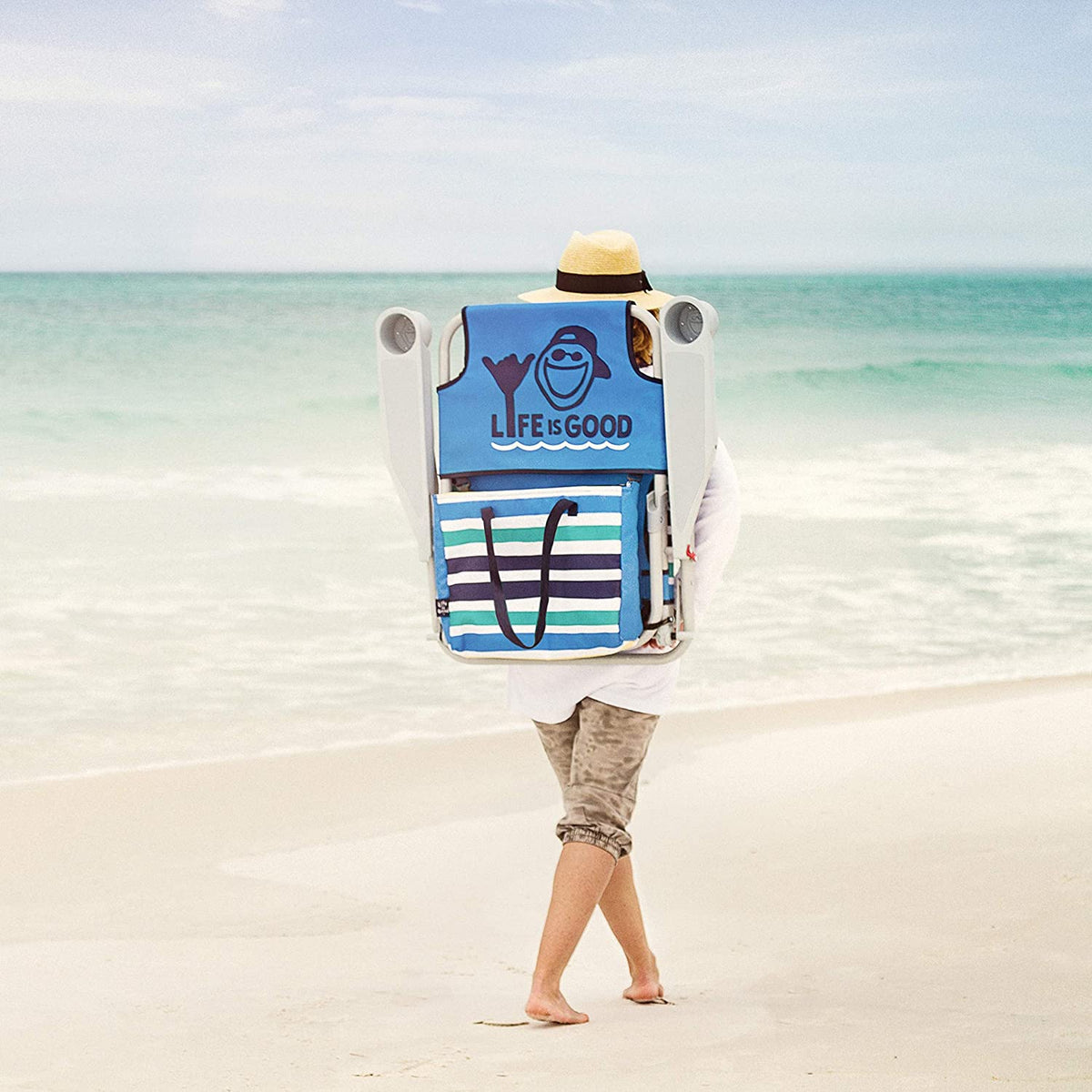 ake Blue Beach Chair, Short - image 4