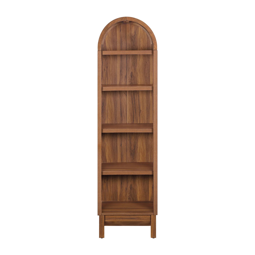 Better Homes & Gardens Juliet Narrow Arch Bookcase, Deep Green and Light Honey - image 19