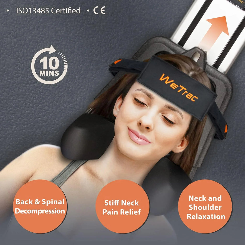 iSTIM WeTrac Cervical Neck Traction Device with Travel Bag - image 3