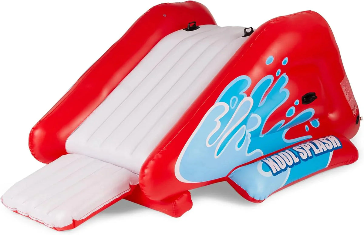 Intex Kool Splash Inflatable Water Slide Swimming Pool Play Center with Built in Sprayers for Kids and Adults, Ages 6 and Up, Blue - image 3