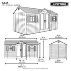 15 ft. x 8 ft. Double Door Storage Shed - Wayfair - image 4