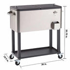 TRINITY Stainless Steel Cooler with Cover (100 Quart) - image 8