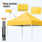 EAGLE PEAK 5x5 Pop up Canopy Tent Instant Outdoor Canopy Easy Set - up Straight Leg Folding Shelter（blue） - image 28