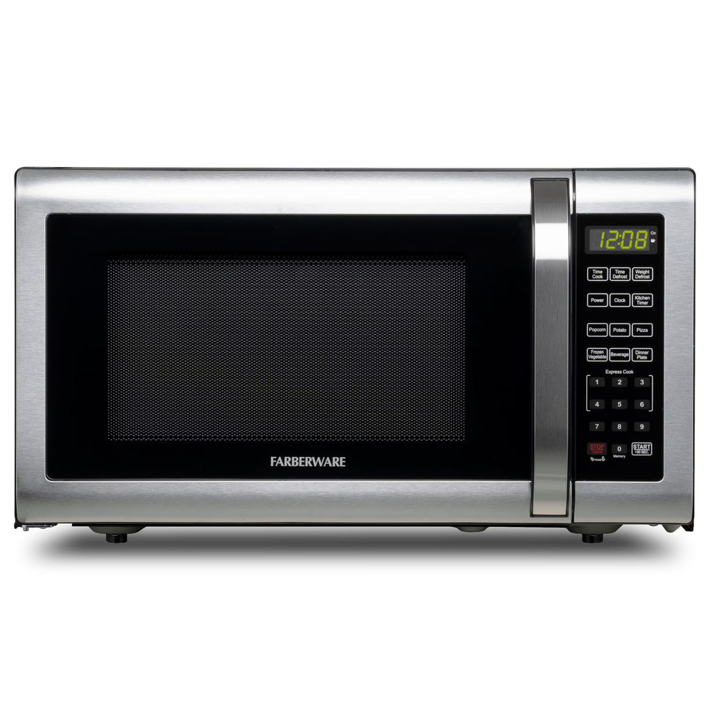 Farberware FMGZ09BKA 0.9 Cu. Ft. Microwave Oven, 900W, Digital Control, LED Display, 6 Cooking Presets, Black - image 9