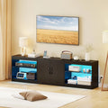 Tangkula TV Stand for TVs up to 85 Inches LED Entertainment Center with Power Outlets - image 1