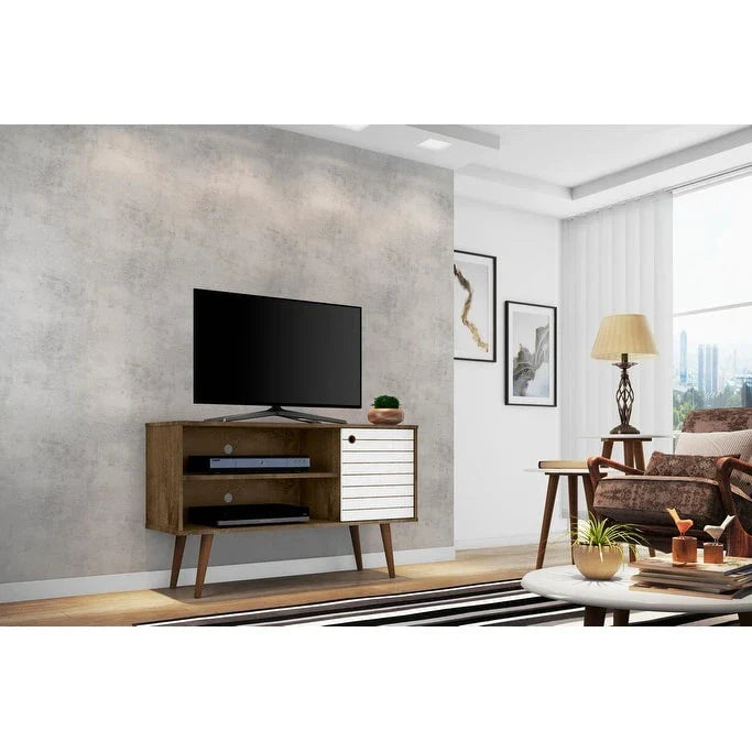 Mid-Century Modern Liberty Dual-Shelf TV Console - image 27