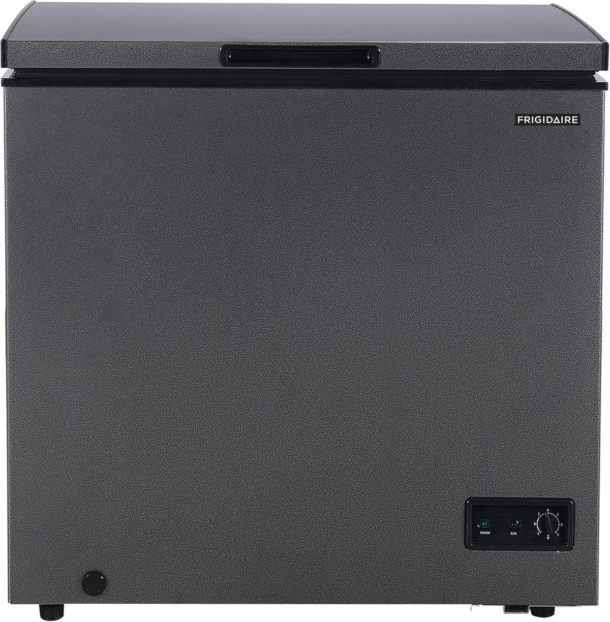 Frigidaire chest freezer (7 cubic feet), granita finish, adjustable thermostat, easy defrost function, removable basket - image 2