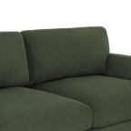 90-Inch Oversized Corduroy Sofa for Living Room with Reversible Cushions - image 42