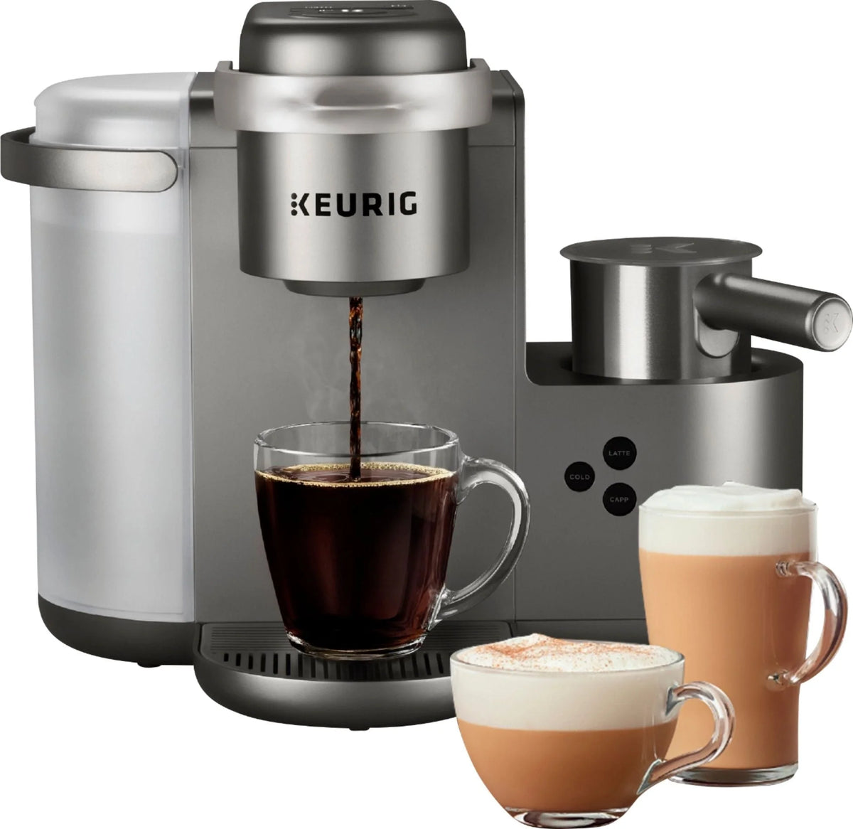 Keurig K-Cafe Special Edition Single Serve K-Cup Pod Coffee Maker with Milk Frother - Nickel 5000200558 - image 6