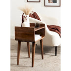 Kate and Laurel Quilby Wooden Side Table - 18 x 14 x 27 Inches - image 1