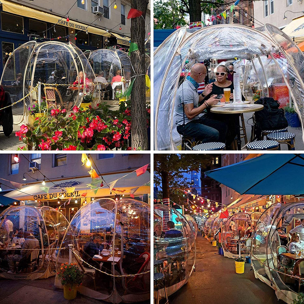 Alvantor Bubble Tent Pop Up Gazebo, 8-10 Person Igloo Dome Garden Patio Canopy Shelter - image 31