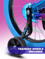 Genesis 18 Illusion Girl's Bike Blue/Purple - image 5