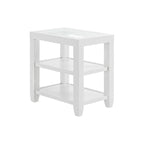 Cordero 16-Inch Wide Wood and Glass Top Chairside End Table with Shelf Storage - image 11
